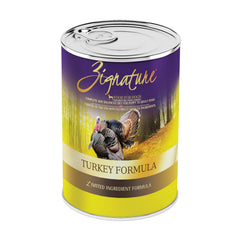 Zignature turkey formula 13oz can: high moisture content for hydration