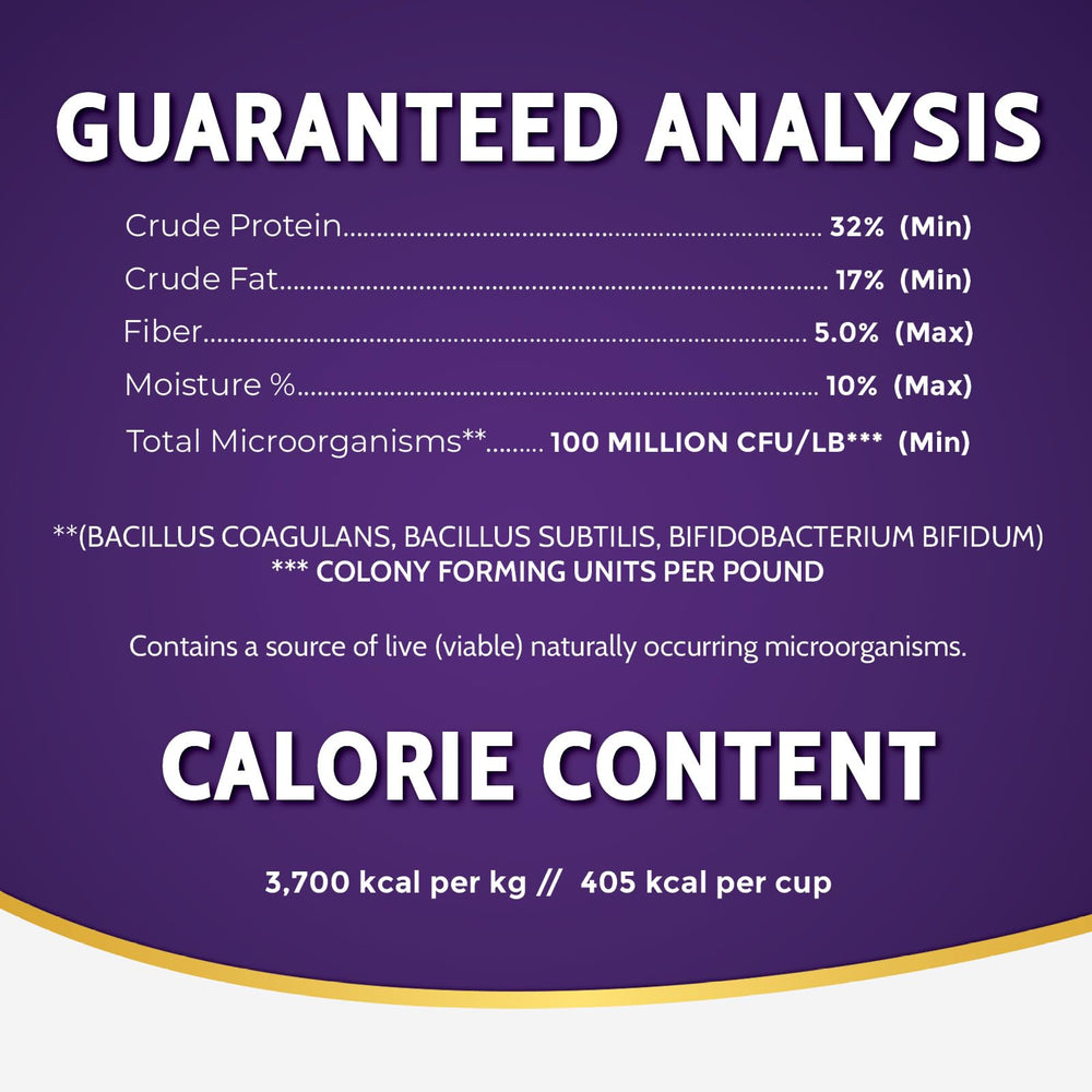 Zignature Zssential dinner bowl with kibble and omega-3 content visible