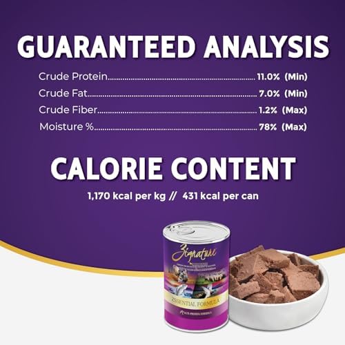 Zignature Zssentials can image emphasizing fortified vitamins for daily support