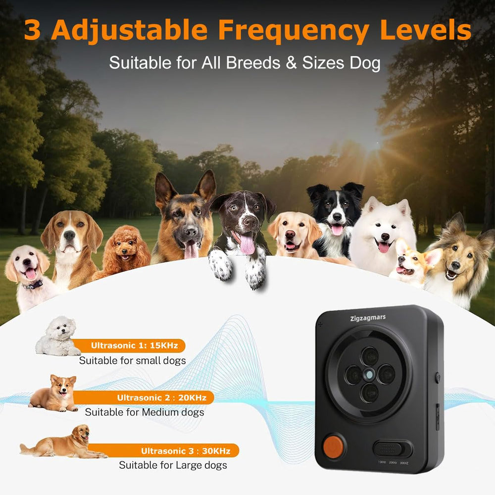 Zigzagmars deterrent in use offering hands-free operation for calm spaces.