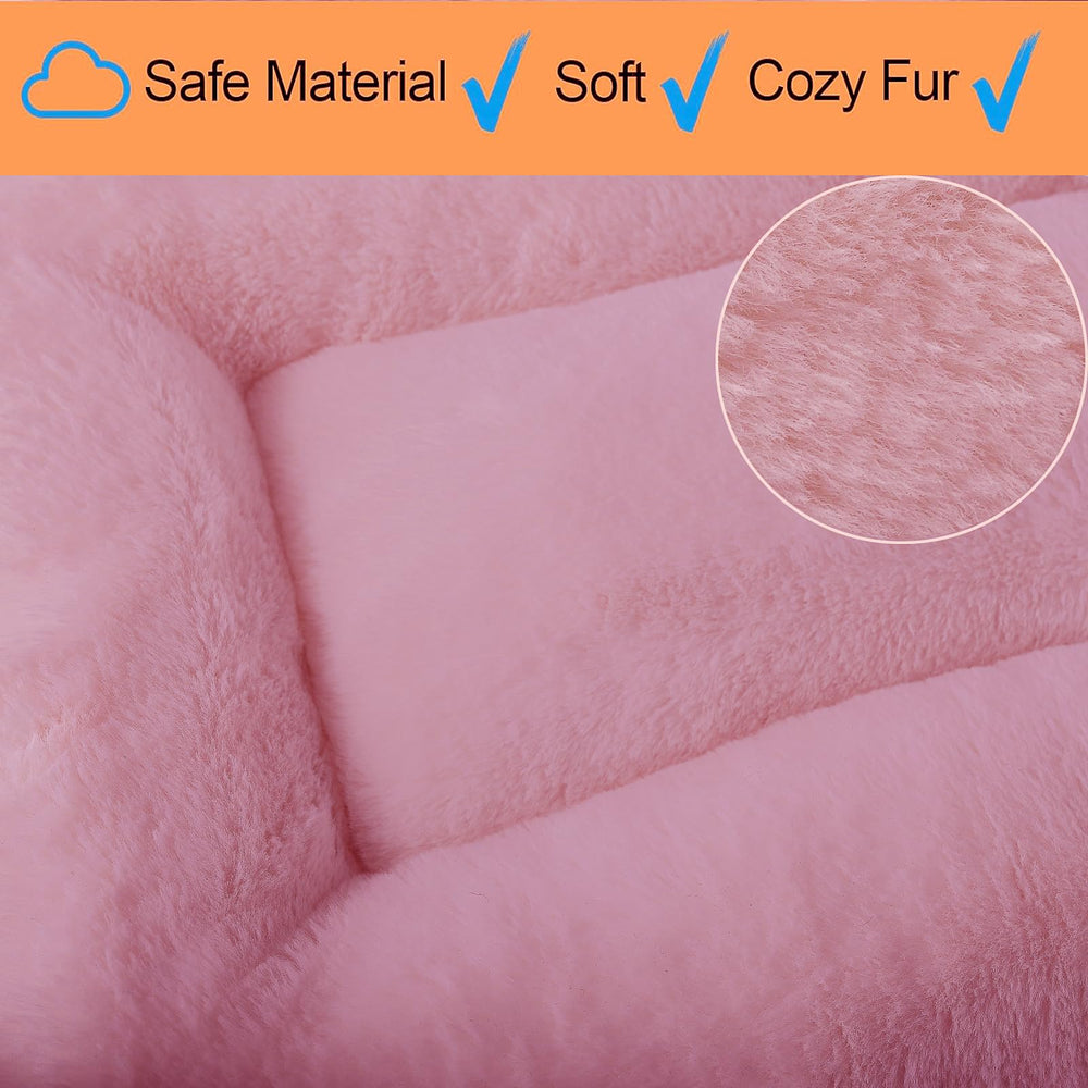 zihapgpzp puppy resting on kennel pad, cozy surface