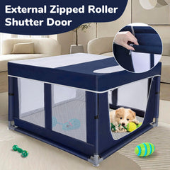 Zikopomi dog playpen non-slip base helps protect your floors