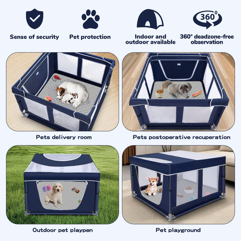 Zikopomi small animal indoor playpen space for safe play