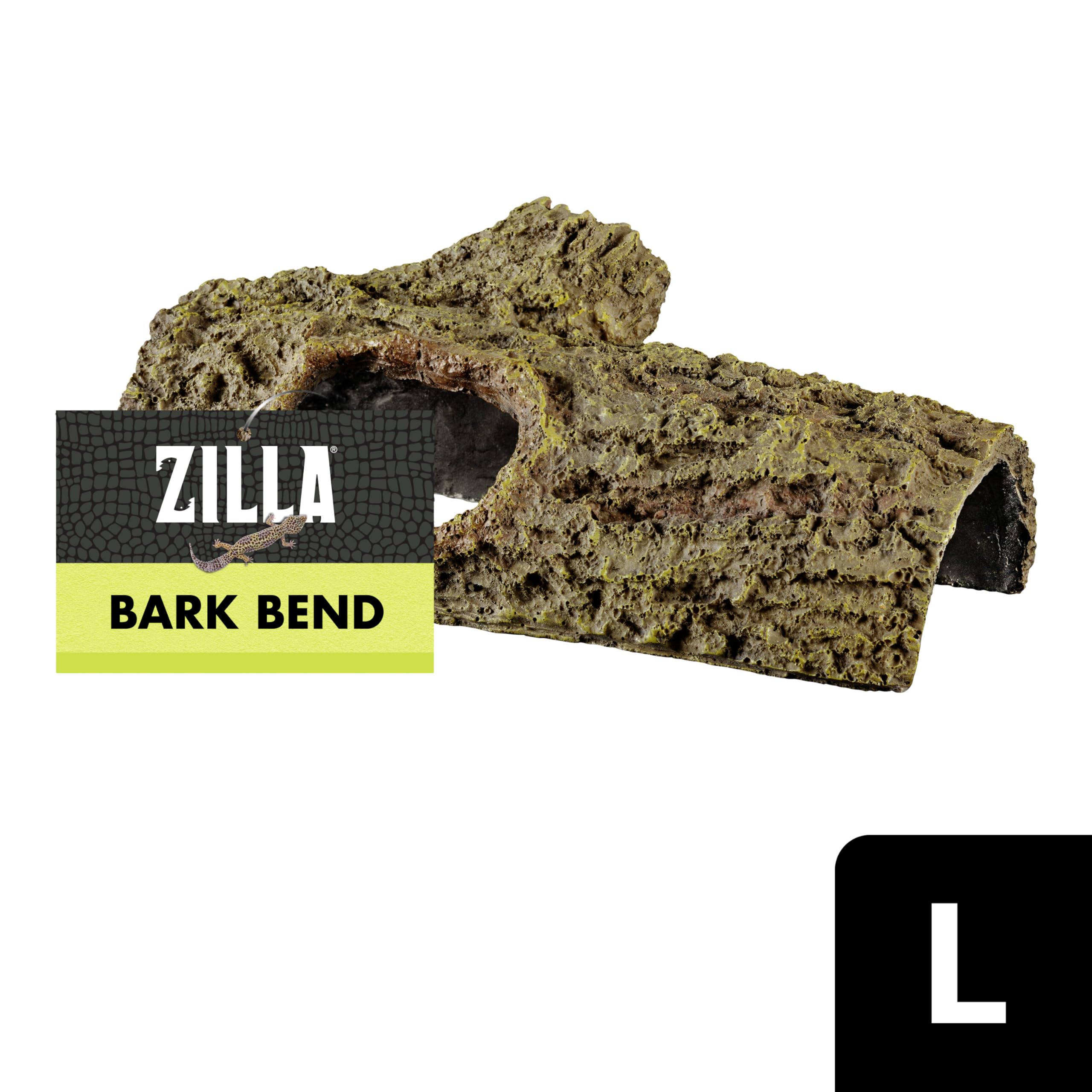 Zilla Bark Bends large dimensions offer ample den space for inhabitants