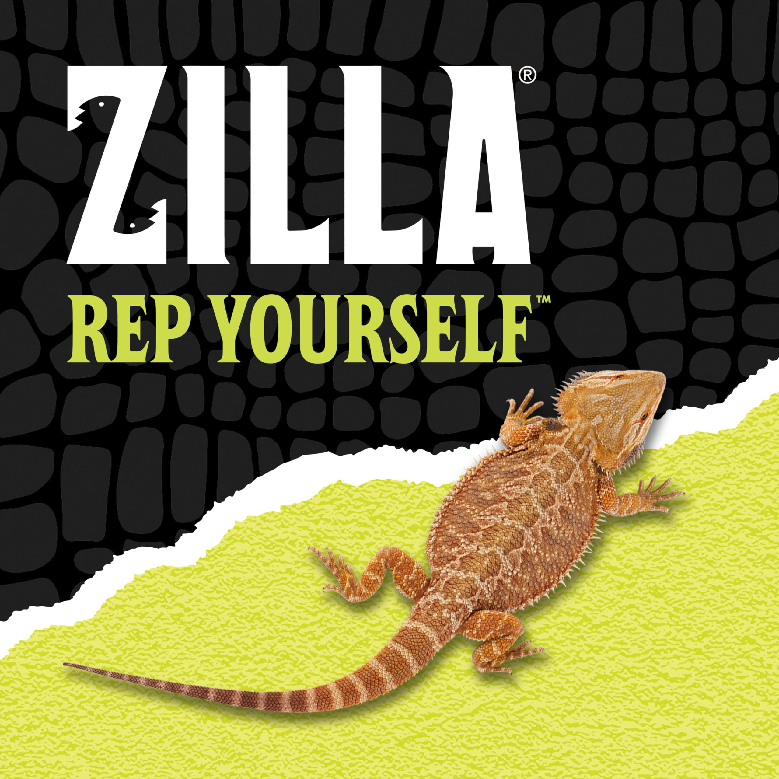 Zilla Herp Hotel compact habitat décor complements any enclosure.