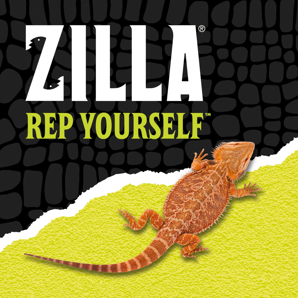 Zilla Herp Hotel compact habitat décor complements any enclosure.