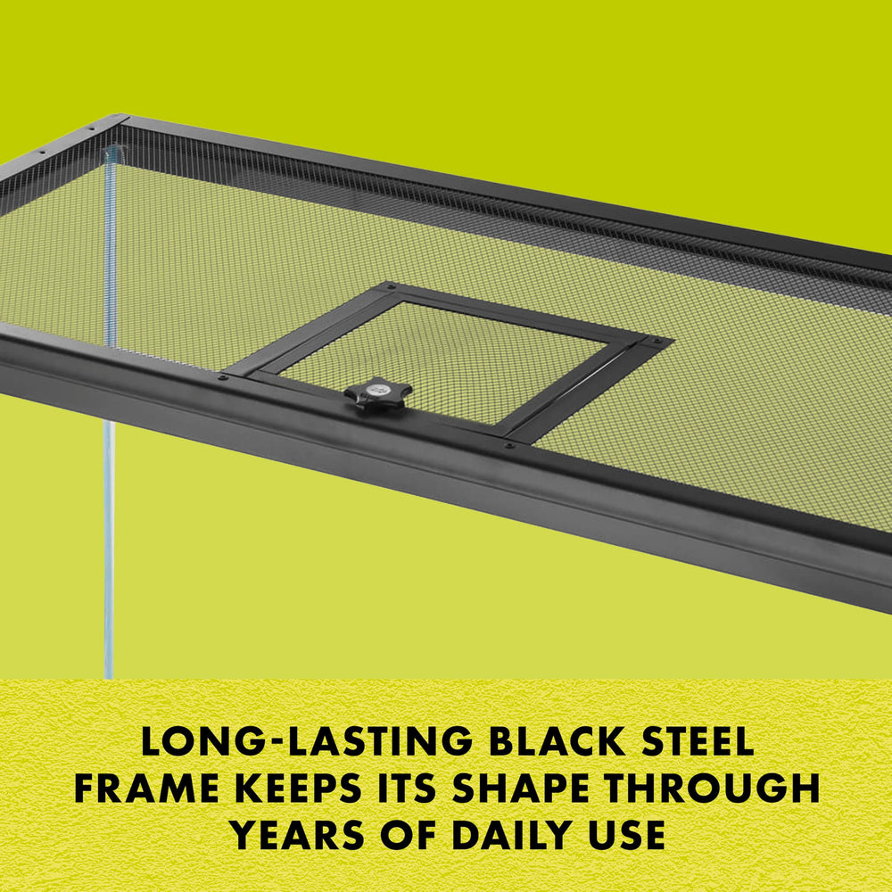Zilla Reptile Screen Cover locking clips compatibility for added security.