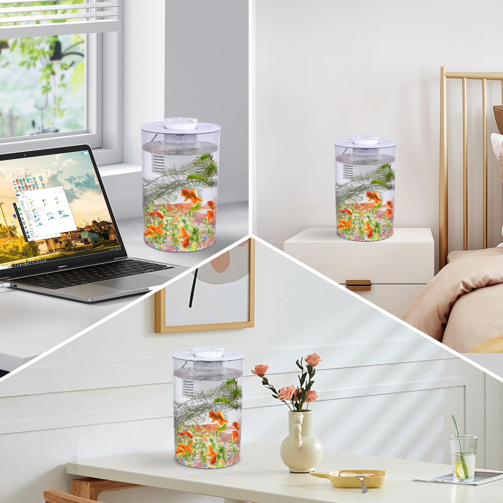 Zingbabu kid-friendly aquarium decor for a playful room