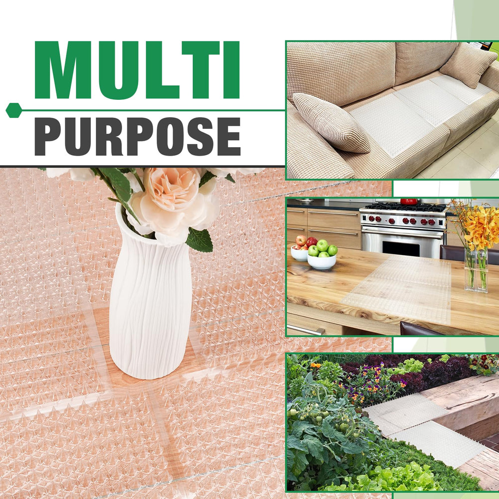 Zipcase eight-pack scat mats offer flexible yard protection options.