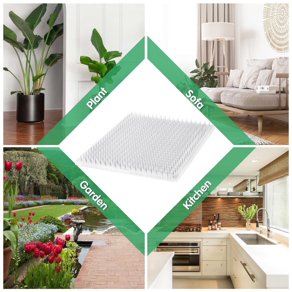 Zipcase scat mat layout shows coverage options for yards and furniture.
