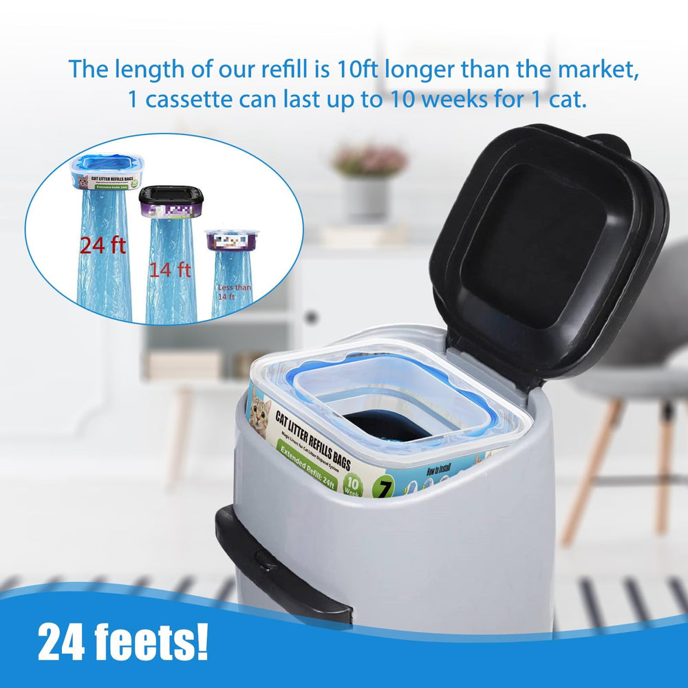 Zippland hygienic refills are easy to use and reduce waste contact