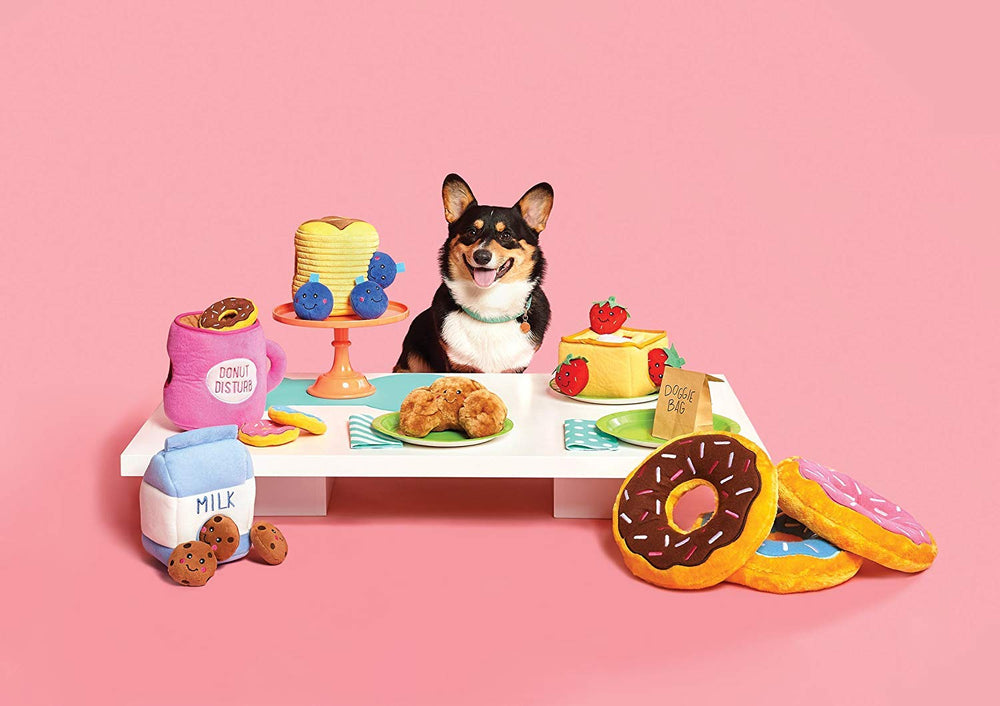 ZippyPaws Burrow soft fabric designed for comfortable puzzle sessions.