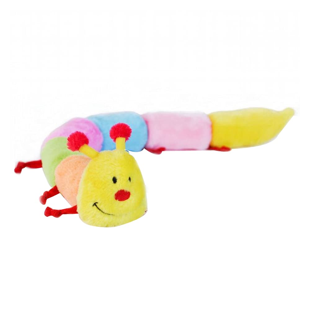 ZippyPaws Deluxe Caterpillar Toy with six blaster squeakers for enhanced canine entertainment.