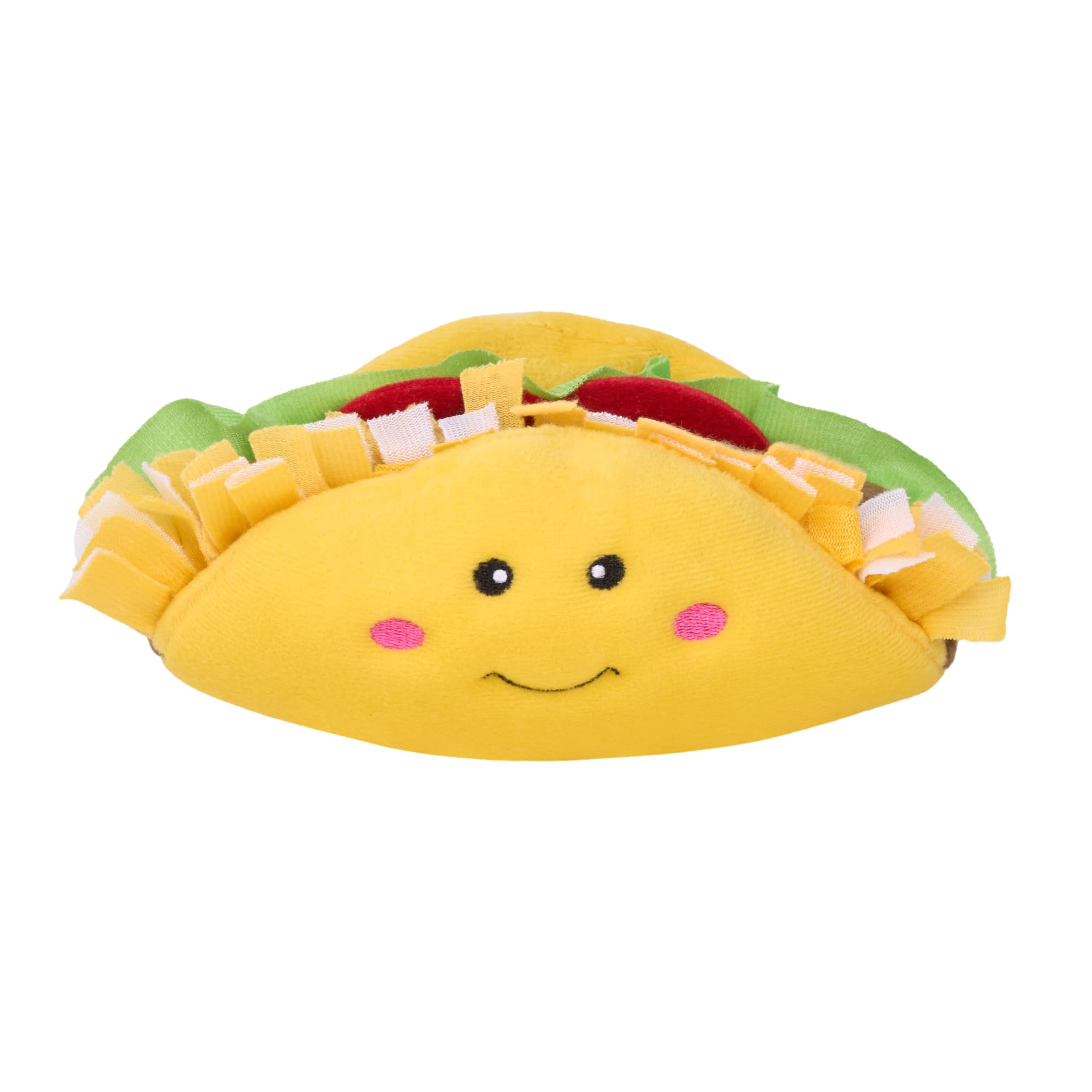 NomNomz avocado plush with two squeakers for engaging, long-lasting fun.
