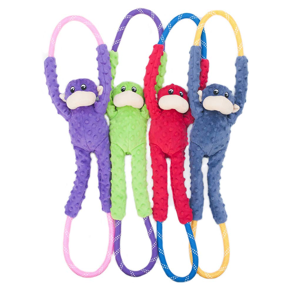 ZippyPaws RopeTugz suitable for small, medium, and large dogs for shared fun.