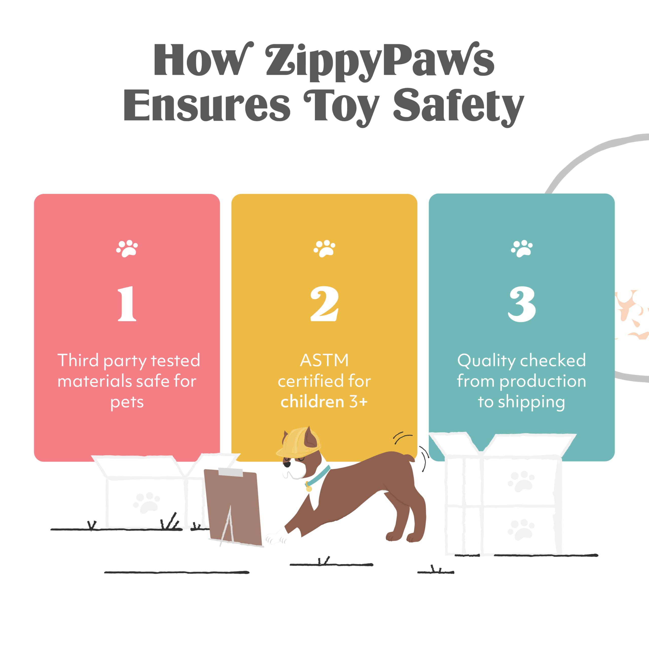Lightweight and durable for easy tossing and playful fetch
