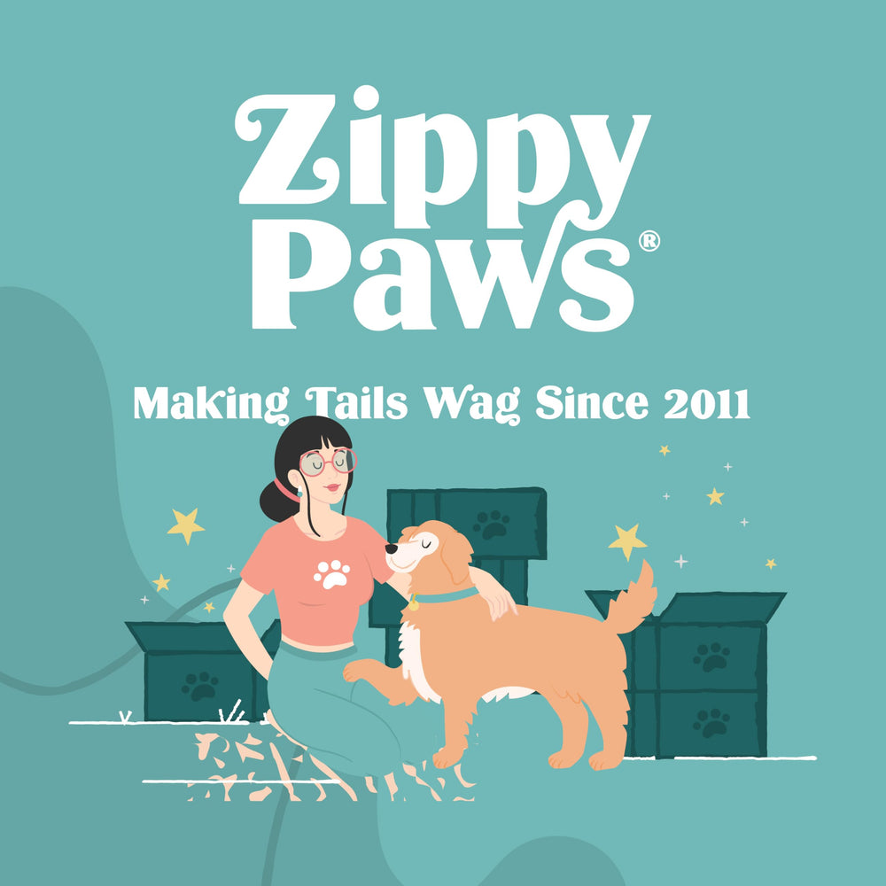 ZippyPaws Skinny Peltz No stuffing design reduces mess after play