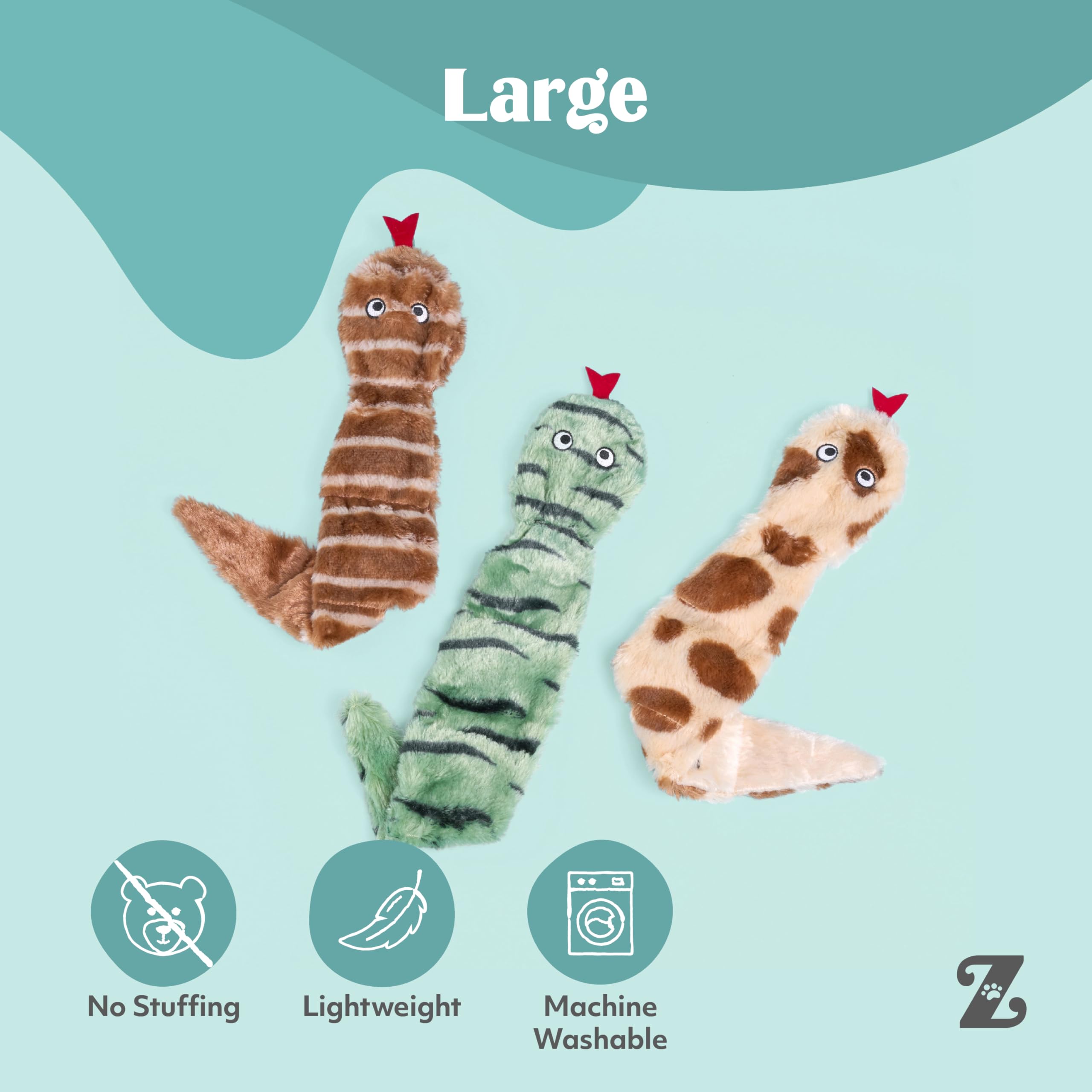 ZippyPaws Skinny Peltz soft plush texture offers cozy, comforting play across life stages.