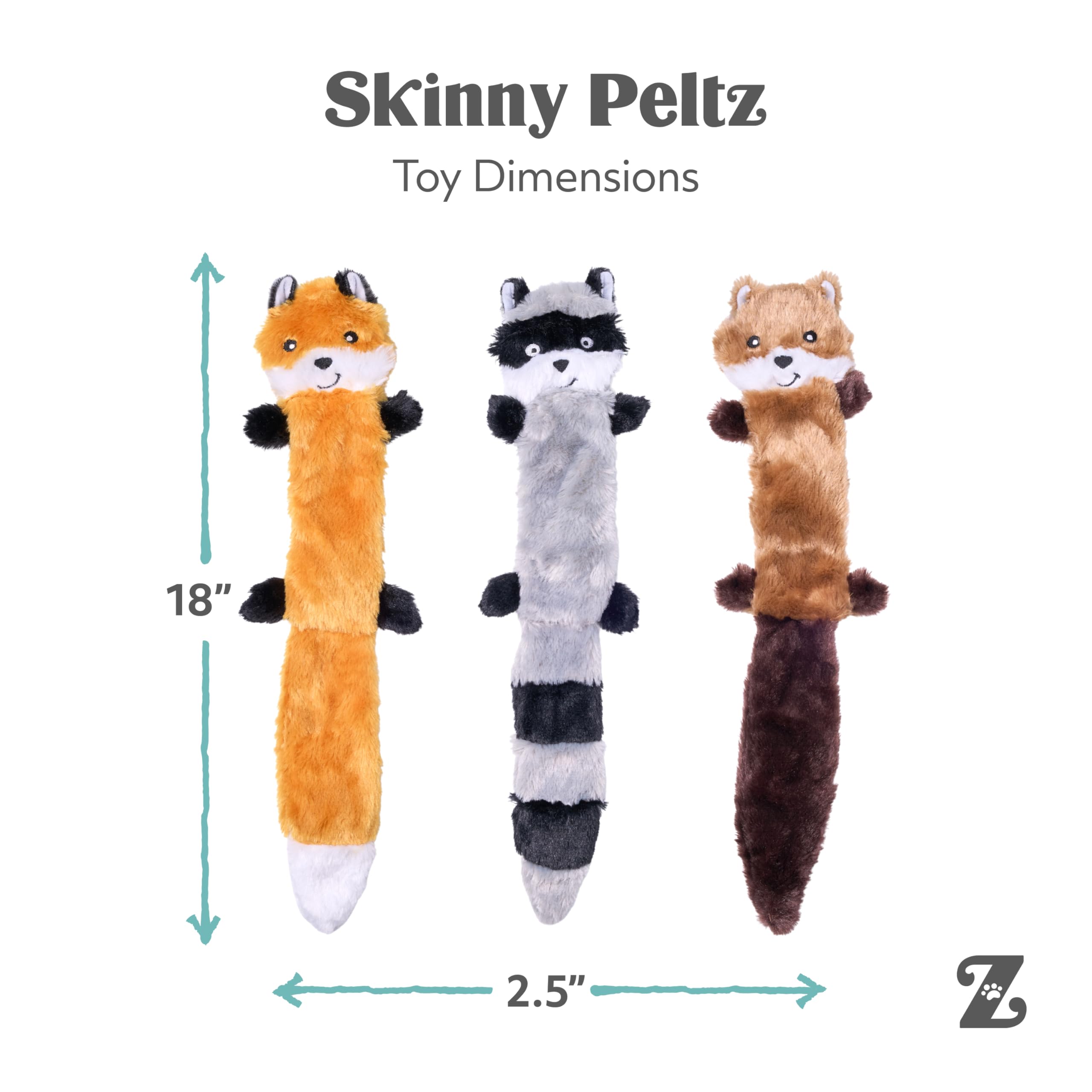 Three squeakers provide varied sounds to boost canine engagement