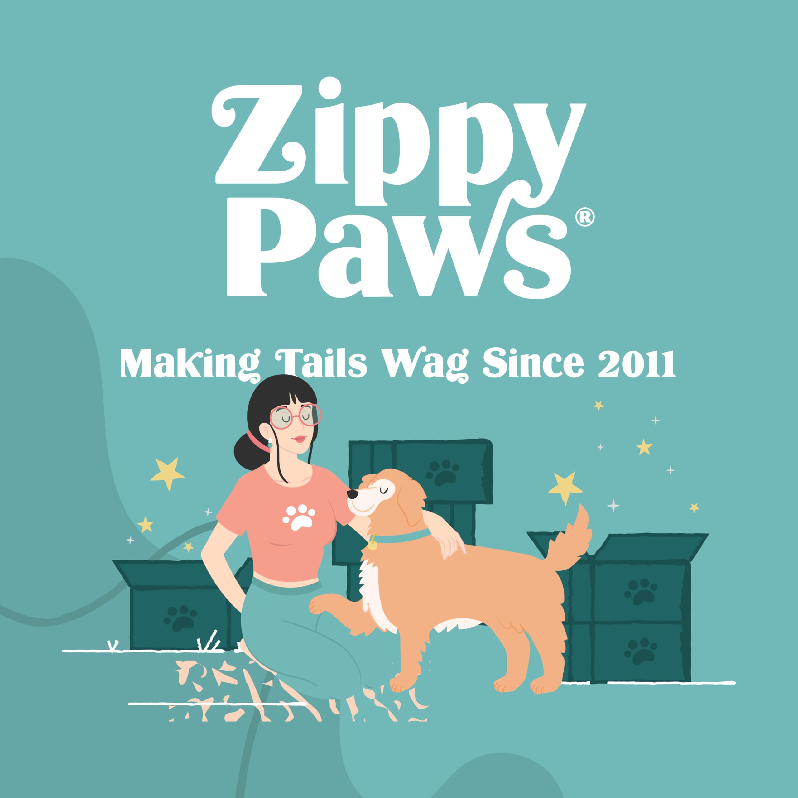 ZippyPaws Skinny Peltz fetch-ready toys encourage active play for medium and large dogs