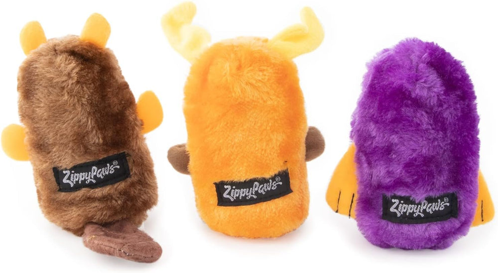 ZippyPaws Squeakie Buddies Moose toy for playful chewing and engagement.