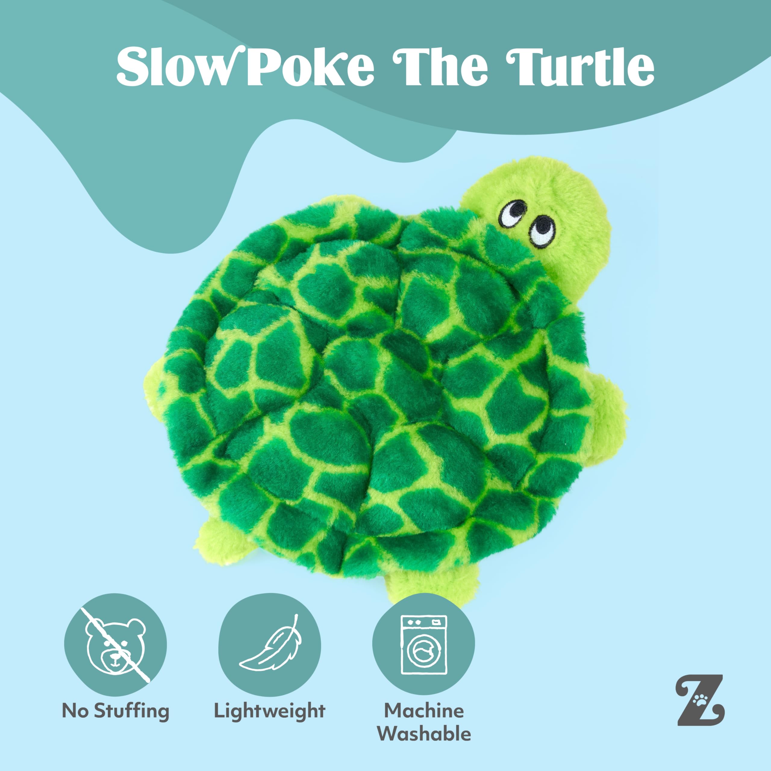 ZippyPaws Squeakie Crawlers durable and lightweight for tossing and fetch