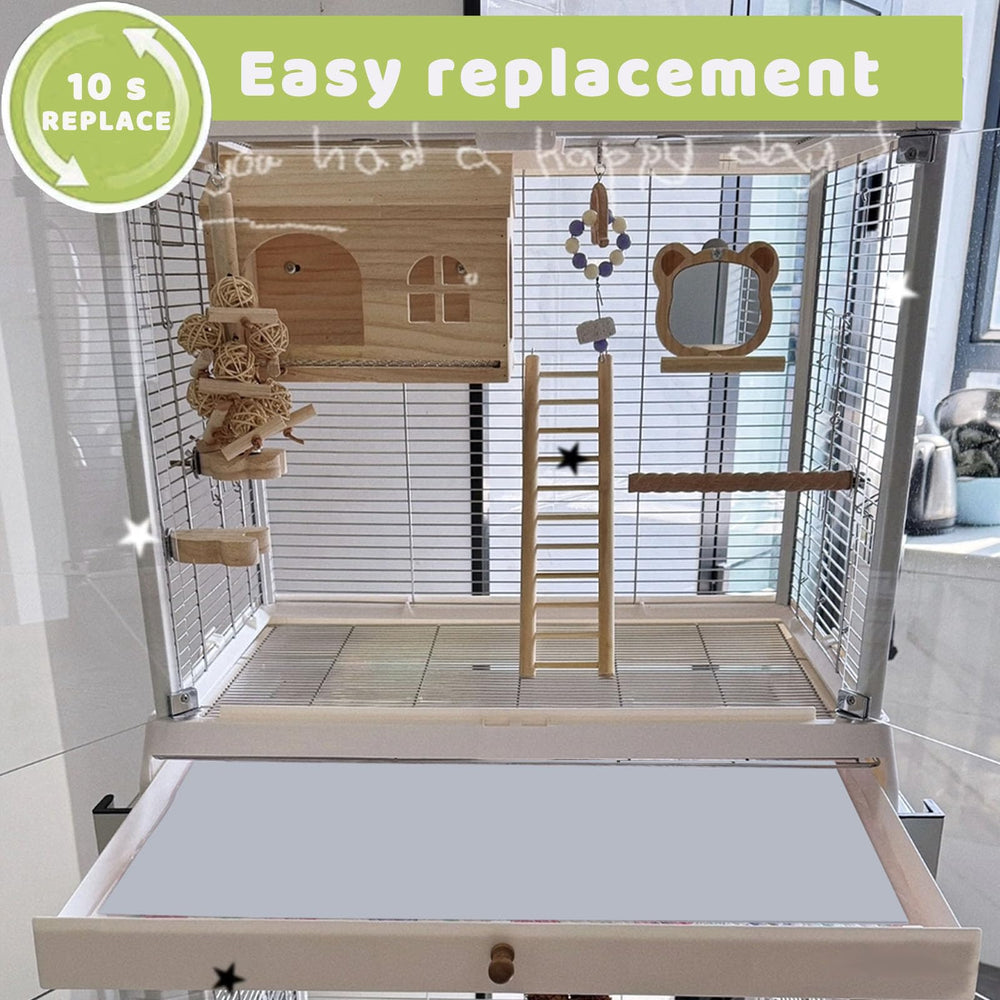 ZIQON easy-to-use liner for fast cage cleaning and replacement