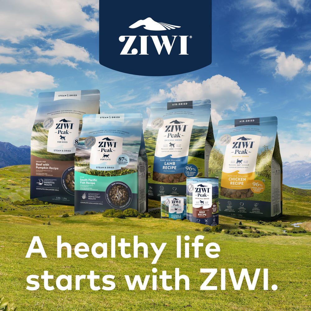 ZIWI Peak lamb can be served as topper or complete meal.