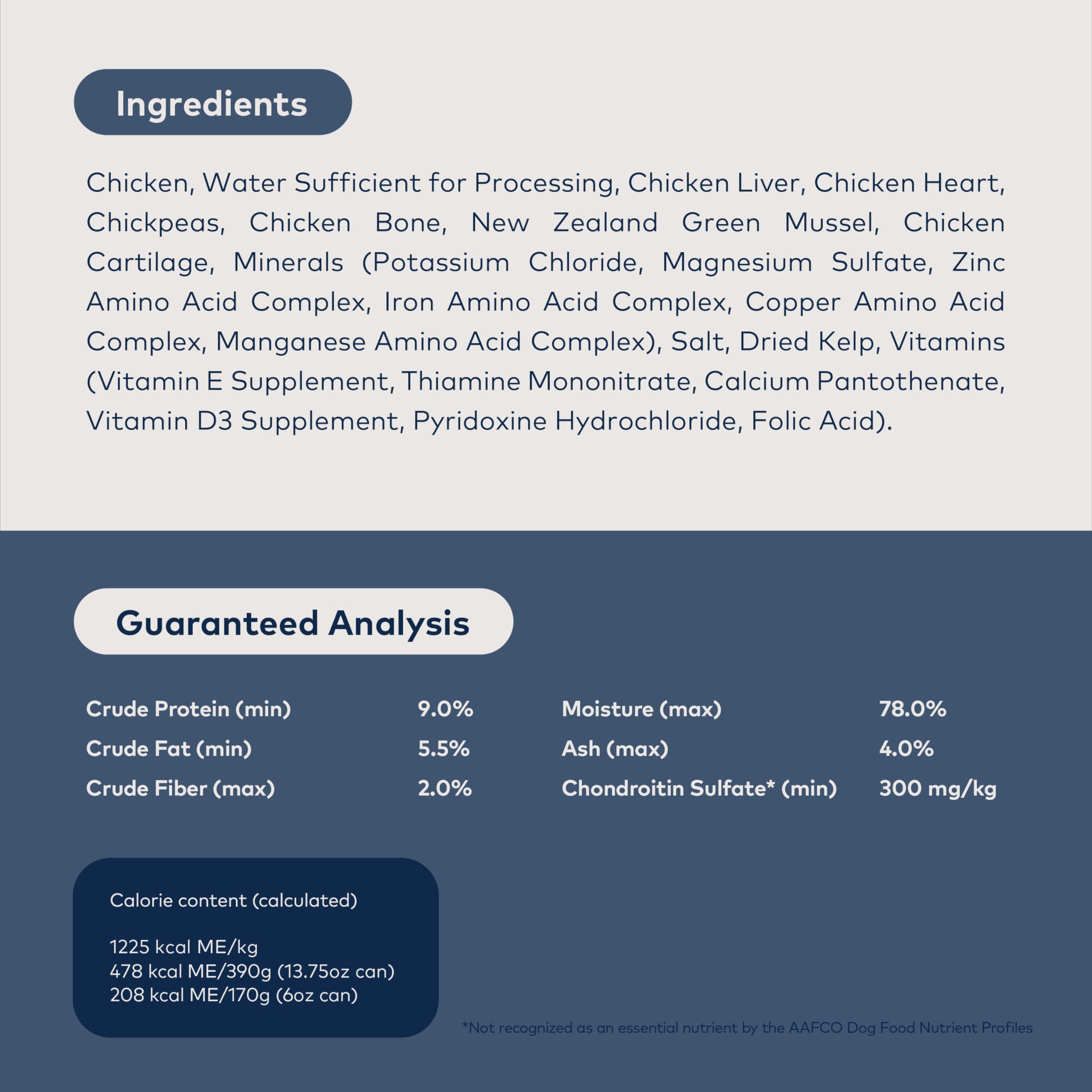 ZIWI Peak New Zealand greens add minerals and antioxidants