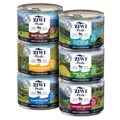 ZIWI Peak beef can – premium protein for a tasty, complete dog meal.