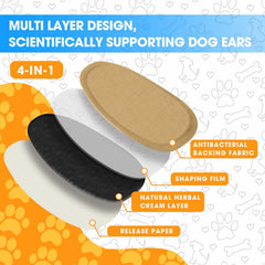 Ziyue Doberman Ear Posting Kit Natural Stand: supports upright ears with gentle guidance