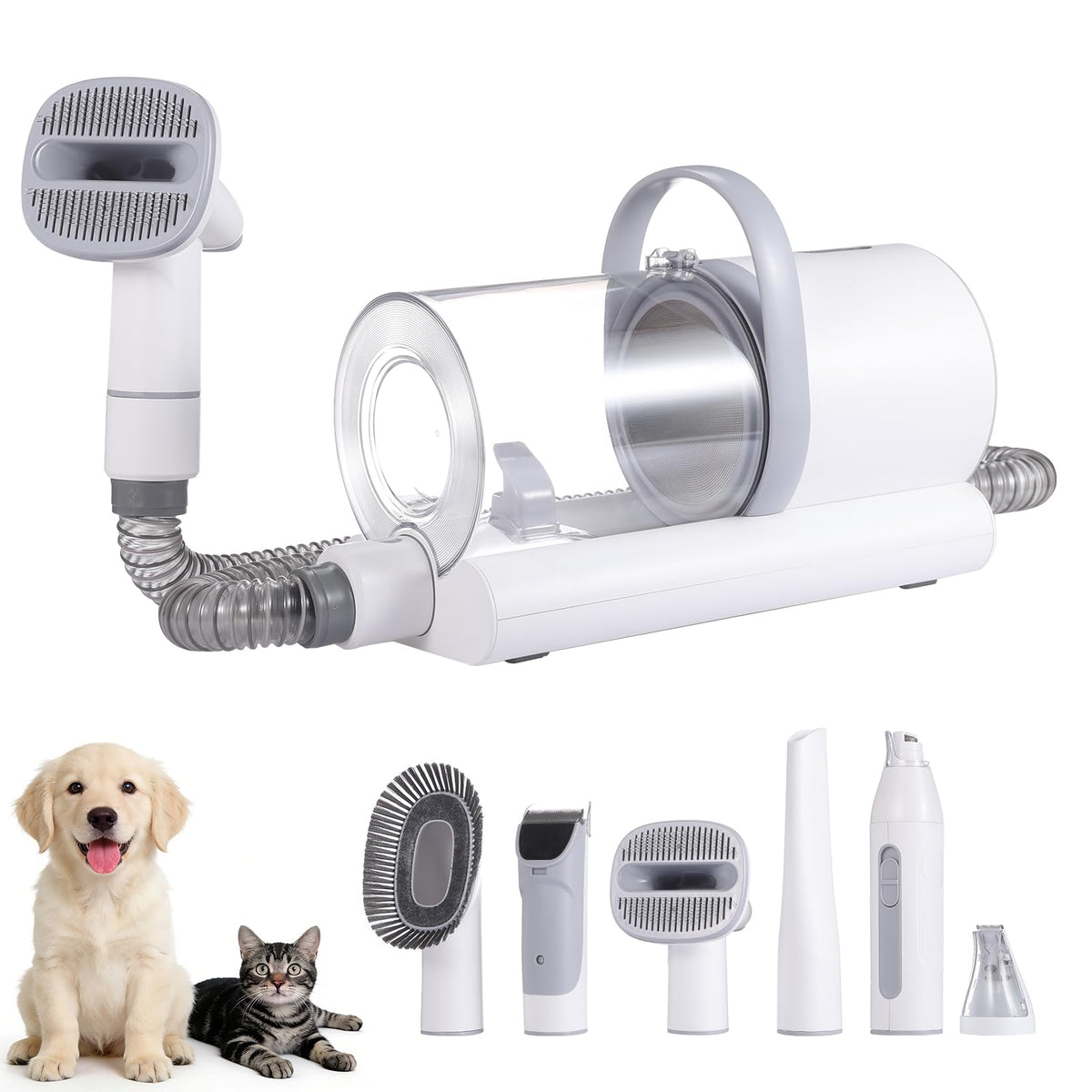 ZKSCool 6-in-1 grooming kit overview for home grooming.