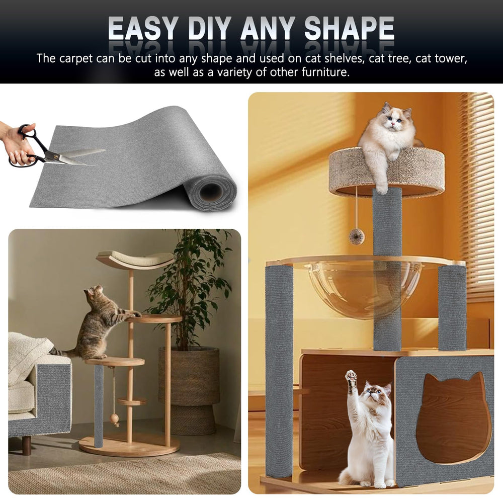 ZLAFM 3D groove texture invites scratching and wear resistance.
