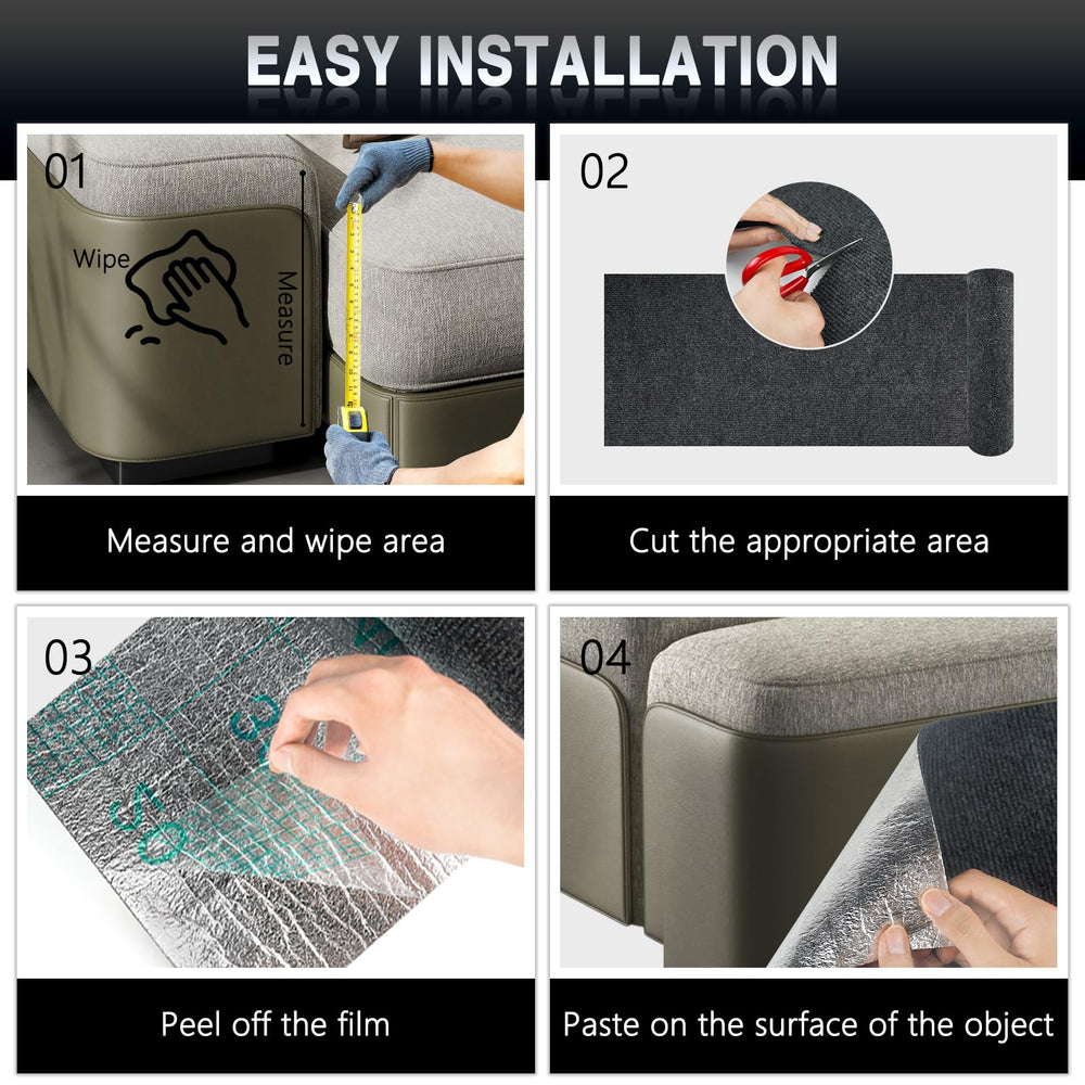 ZLAFM includes eco-friendly adhesive and screws for versatile mounting.