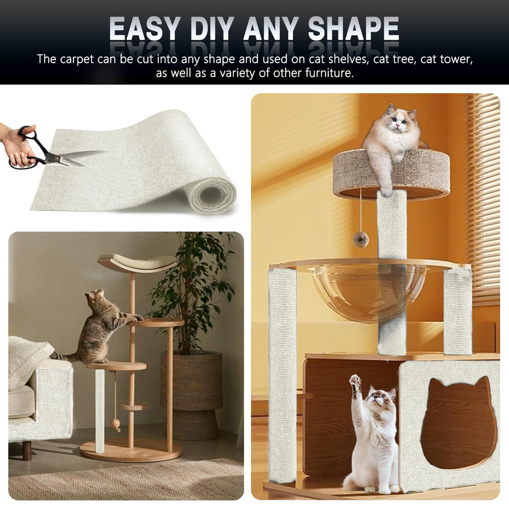 ZLAFM two-pack cat scratch mats for multiple spaces