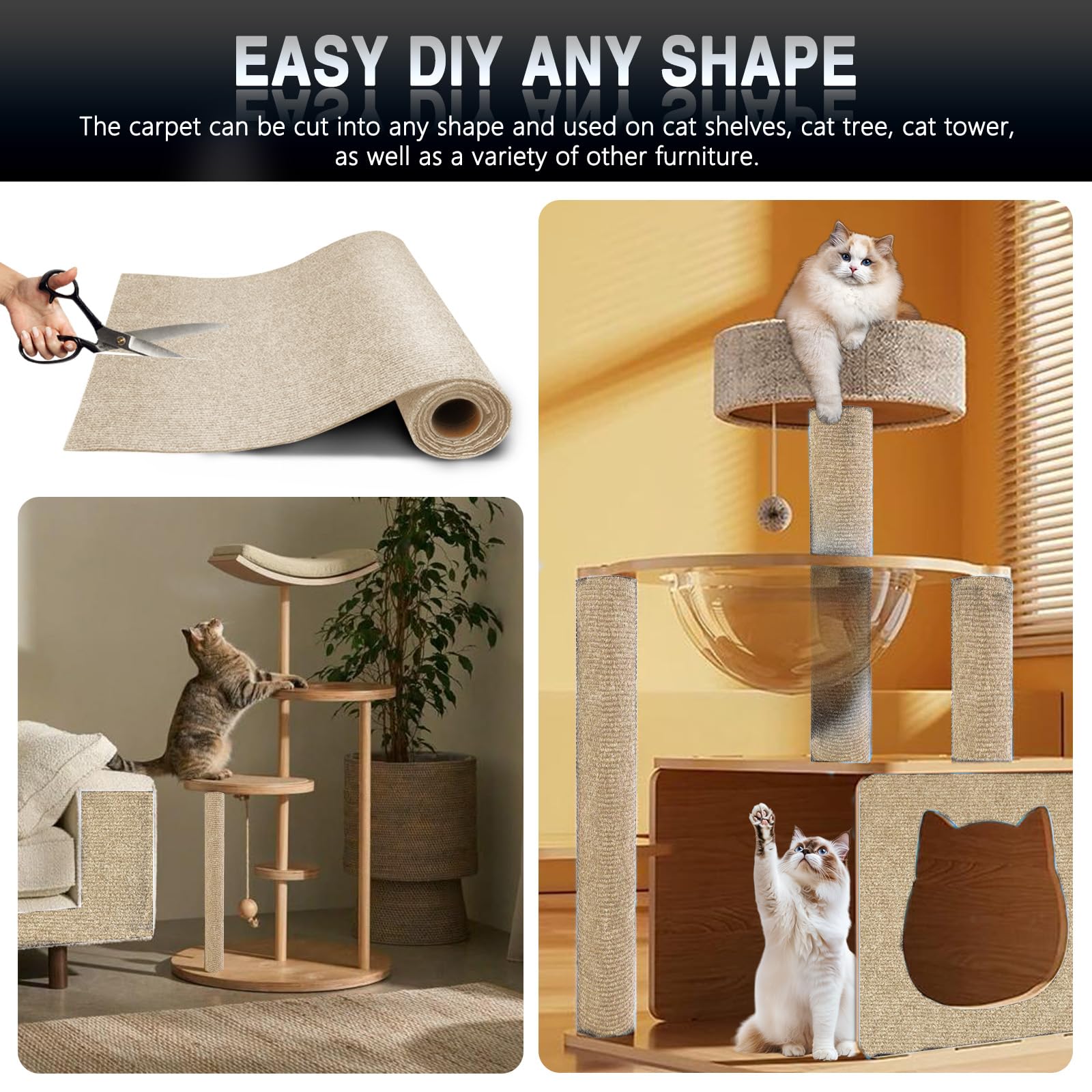 ZLAFM khaki mat on wall coverage protects painted surfaces.