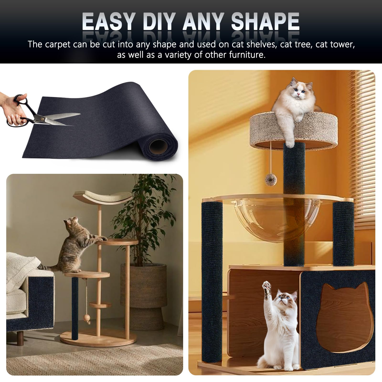 ZLAFM eco-friendly adhesive and screws included.
