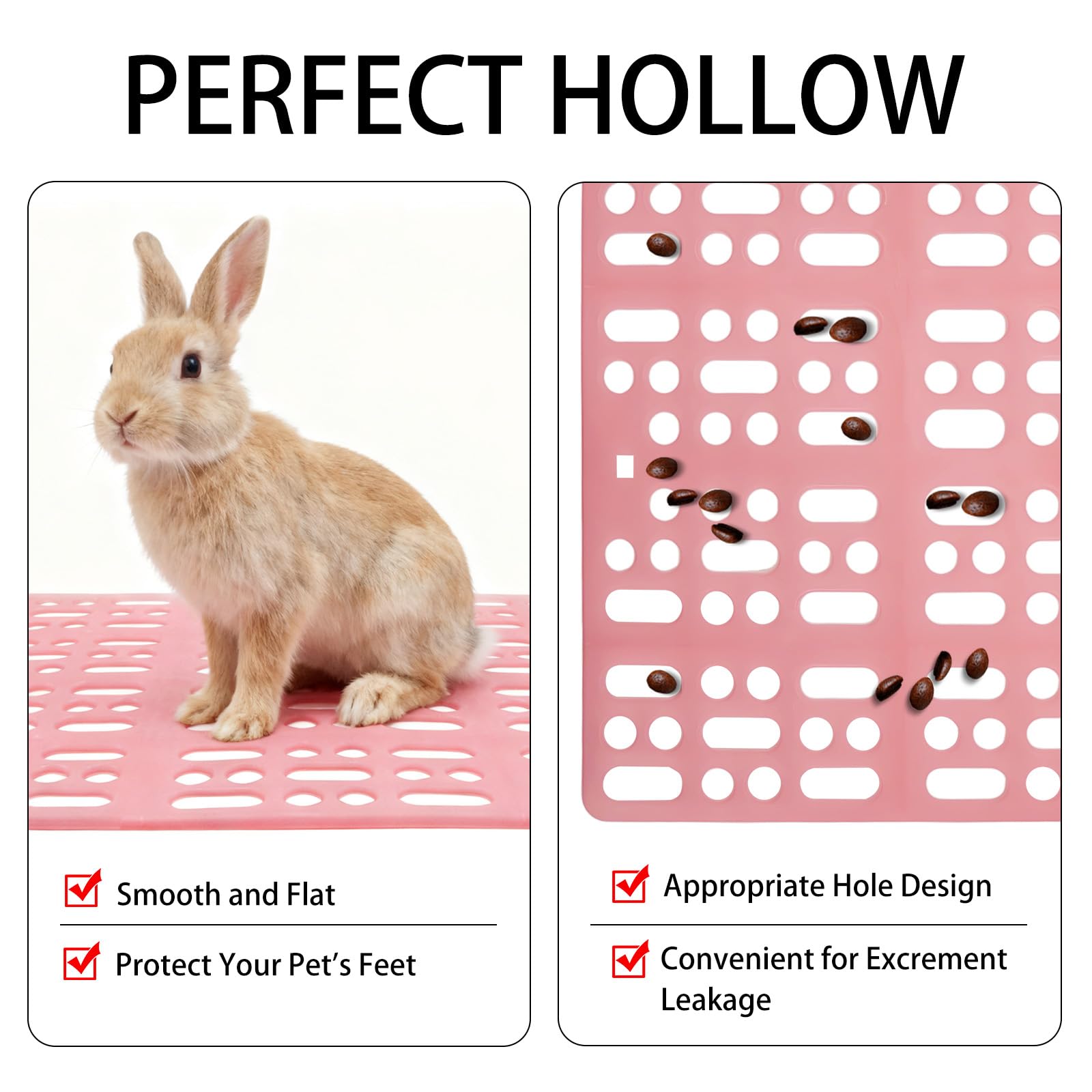 Zmpkhba cage mat clip set keeps mats securely in place for active pets.