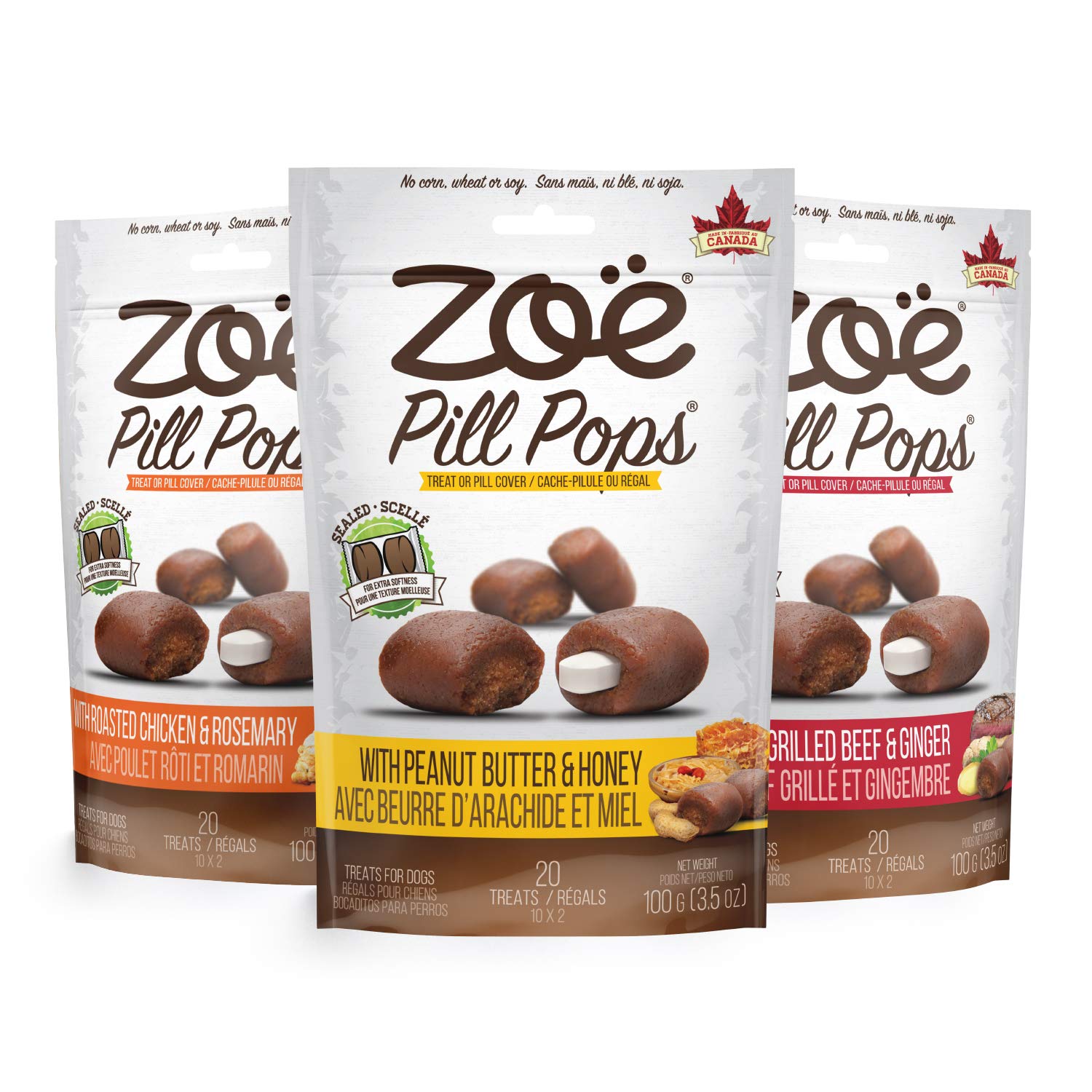 North American-sourced ingredients in Zoë Pill Pops