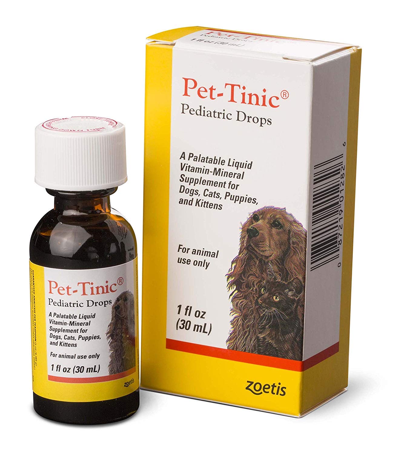 Zoetis Pet-Tinic on daily use with puppies, kittens, dogs, and cats