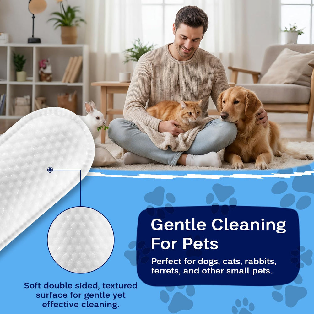 Zoila Pets Eye Wipes for cats, gentle eye care.
