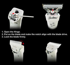 ZOLITTA wide-blade A5 compatibility with major clippers for versatile grooming setups