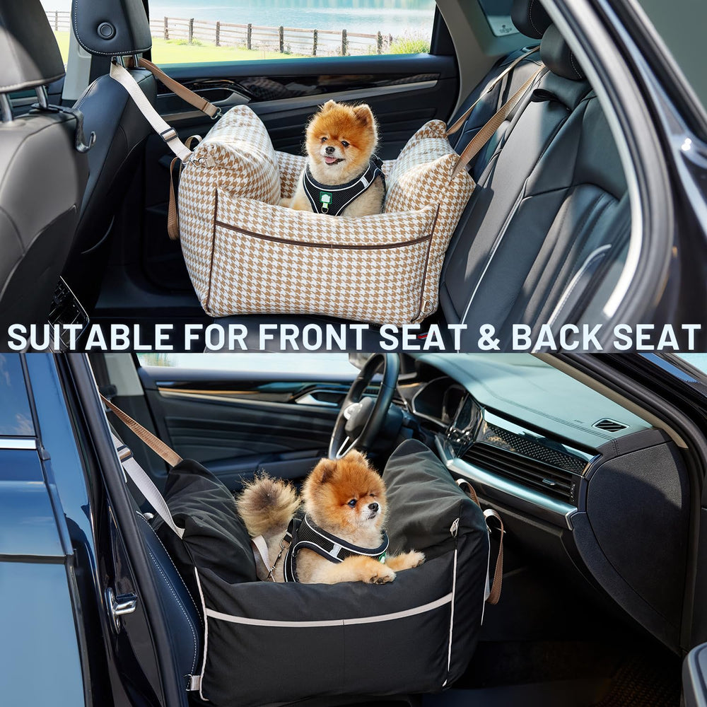 ZOMISIA dog car seat removable washable cover simplifies hygiene on outings