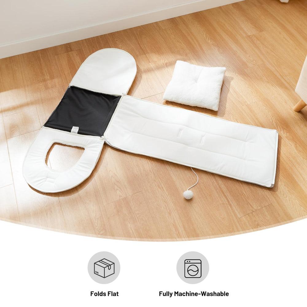 ZOMISIA Cat Bed Cave features a carrying handle for easy transport