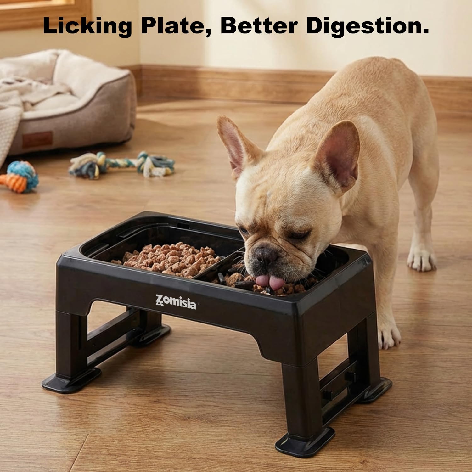 Zomisia dishwasher-safe bowls and detachable parts simplify cleaning.