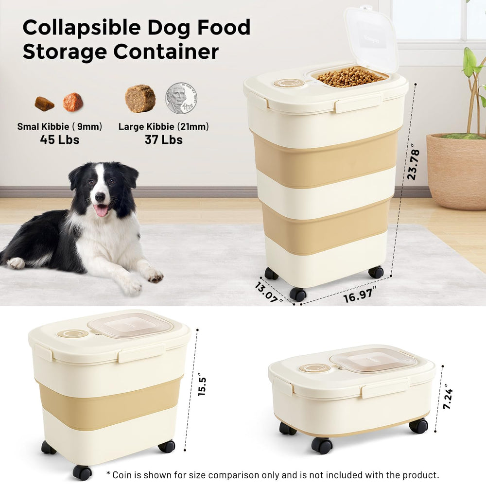 Zomisia collapsible design demonstrates space-saving storage for kitchens.