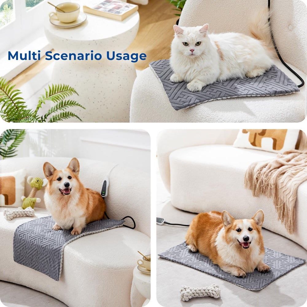 ZOMISIA dog heating pad waterproof core for easy cleaning