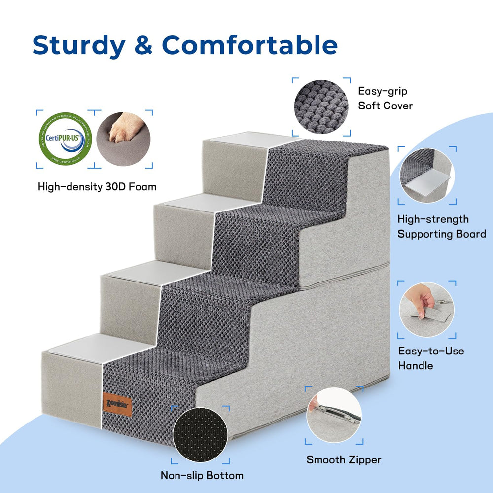 Closeup of ZOMISIA foam core highlighting dense cushioning