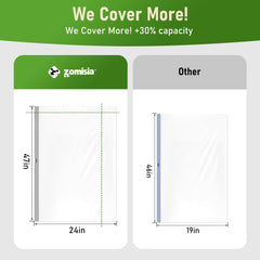 ZOMISIA drawstring liner sealing for simple disposal