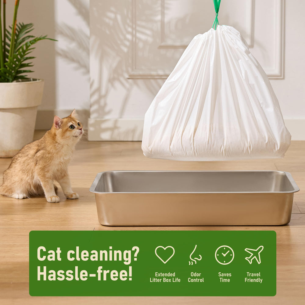 ZOMISIA compatible with open-top and hooded litter boxes.